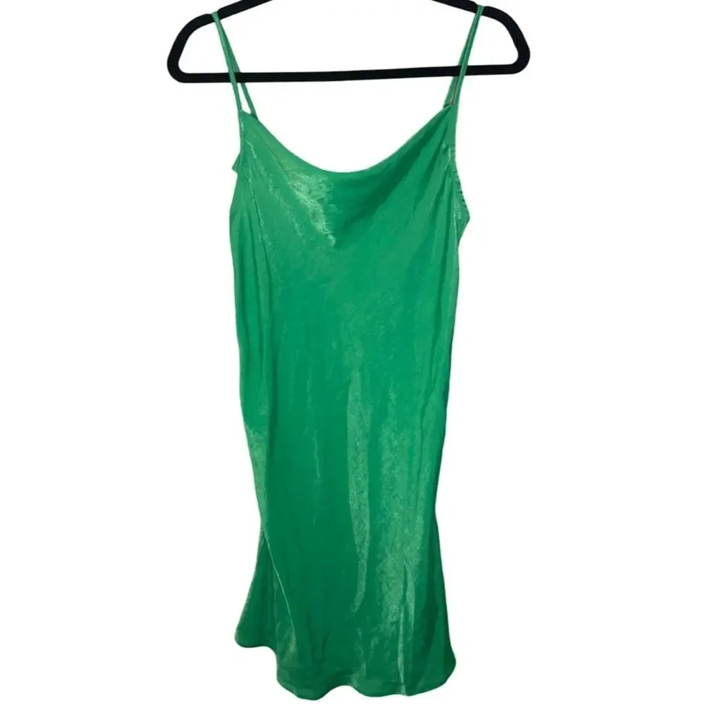 Abound Slip Mini Dress - Green Island Size XS